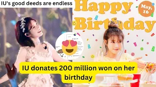 IU Made 200 Million Won Donation In The Name Of "UAENA" | Kpop News #kpop #iu #iupalette