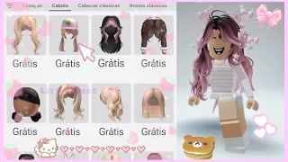 CABELOS DE ROBUX, GRÁTIS NO ROBLOX PEGUE AGORA CORRA!! 💕😱 | Licy games