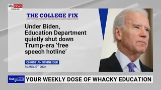 US education department under Biden shuts down Trump’s ‘free speech hotline’
