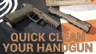 Quick Clean Your Handgun