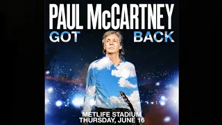 Paul McCartney MetLife Stadium East Rutherford, NJ 06/16/2022 HAPPY BIRTHDAY PAUL