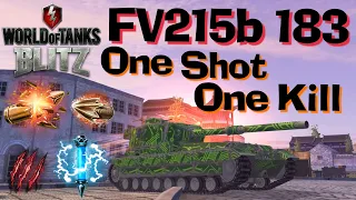 WOT Blitz FV215b 183 Uprising  One Shot? No Problem!