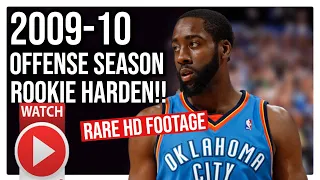 James Harden Rookie Year Offense Highlights 2009/2010 (Part 1) - Future MVP! (720p HD)