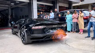 LOUDEST LAMBORGHINI IN INDIA?! Aventador w/ Kreissieg Exhaust