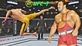 PS5 | Dragon Bruce Lee vs. Hercules Ted (EA Sports UFC 4)