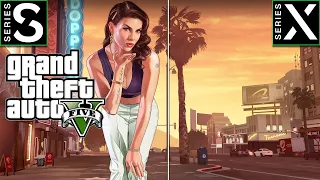 Grand Theft Auto V | Xbox Series X vs S | Graphics Comparison |