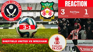 Sheffield United vs Wrexham 3-1 Live Stream FA Cup Football Match Today Commentary Highlights 2023