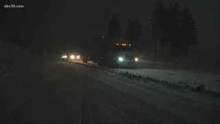 Travelers brace for I-80 snow, traffic heading into weekend