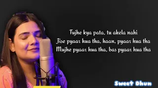 kahani suno 2.0 female version with lyrics