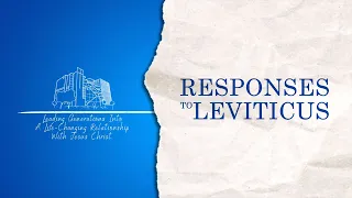 Responses to Leviticus [Lamentations 1:12-13]