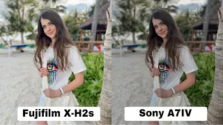 Fujifilm X-H2s Vs Sony A7IV Camera Test