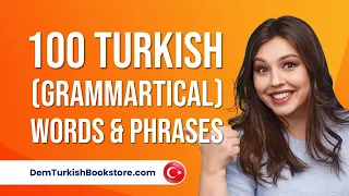 Level Up Your Turkish: 100 Must-Know Turkish Grammar Words | Learn Turkish from zero!