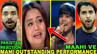Mani outstanding Performance in Superstar Singer Season 2 | Neha Kakkar Crying 😭 | Hashmi Reaction
