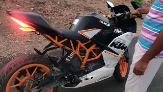 KTM RC 390 BS 3  STOCK EXHAUST SOUND