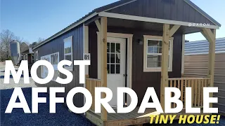 Most Affordable Tiny Home On The Market Today / Tour The Cheapest New House In America, Only $32,000