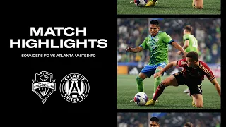 HIGHLIGHTS: Seattle Sounders FC vs. Atlanta United FC | August 20, 2023