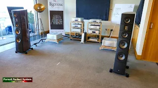 Esoteric Full #HiFi System Raidho TD3.8 Speakers Shunyata Research @ UK HiFi Show Live 2019