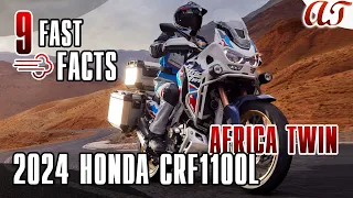 2024 HONDA CRF1100L AFRICA TWIN * FACTS, OVERVIEW, SPECS, COLORS, key FEATURES * A&T Design