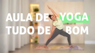 Aula de Yoga Redondinha para alongar, energizar e fortalecer. | 20 Min Vamos?  - Pri Leite