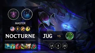 Nocturne Jungle vs Zac - NA Master Patch 11.18