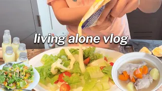 Easy & Healthy recipes 🥗 | laundry vlog | life of a homebody | Living Alone in the Philippines