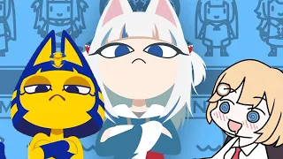 Are you winning Watson but Ankha dance Gura 【Zone Ankha】