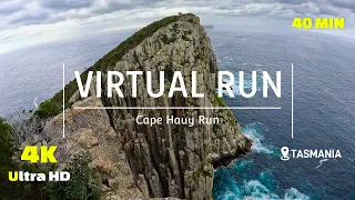 Virtual Run - Cape Hauy - Trail Run 4K - Treadmill Workout  - Scenery Tasmania - Running Videos