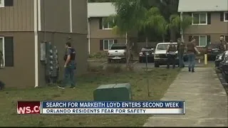 Search for Markeith Loyd enters second week