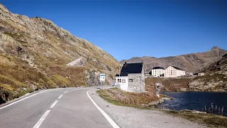 The Great St. Bernard Pass from Aosta via Gignod (Italy) - Indoor Cycling Training