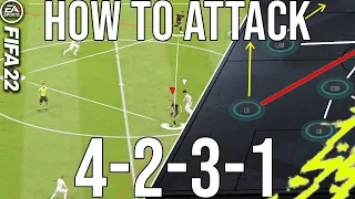 How To Attack With 4231 Like An Elite Player [& META TACTICS] FIFA 22