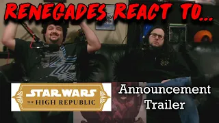 Renegades React to... Star Wars: The High Republic | Announcement Trailer