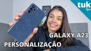 Como PERSOLANIZAR o seu SAMSUNG GALAXY A23