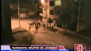 América Noticias - huancayo broncas