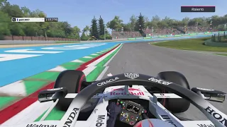 F1 2021 Onboard Lap Imola White Red bull