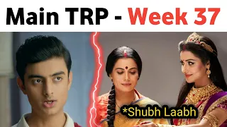 Sab tv week 37 trp - Tera Yaar Hoon Main trp - Ziddi Dil Maane Na | Maddam Sir,Shubh Laabh,tmkoc trp