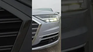 ASMR: Leaving Home in Audi A8 50 TDI quattro 2020