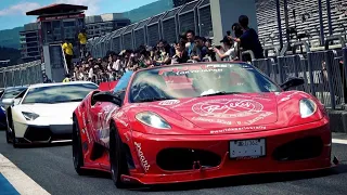 #FUELFEST TOKYO JAPAN 2023  #jncars #Ferrari #F430spider  #libertywalk