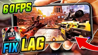 How to FIX LAG in Apex Legends Mobile! (MAX FPS Tips and Tricks)