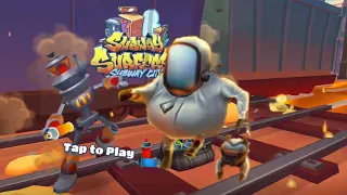 No floor challenge is Lava - Subway Surfers only jump on the train Teabot Marrakesh Surfer GAMEPLAY