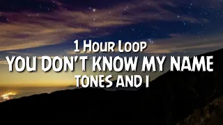 Tones And I - You Don't Know My Name {1 Hour Loop}