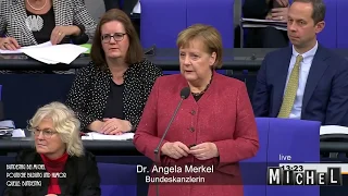 Merkel Befragung - gestehen Sie ein dass es falsch ist?  X8L