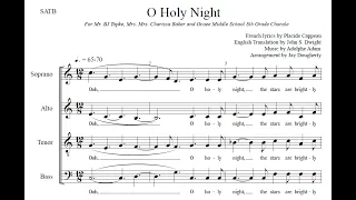 O Holy Night - SATB A Cappella - By Jay Dougherty