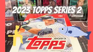 2023 Topps Series 2 Hobby Box ** I Went Fishing & Pulled A ... **