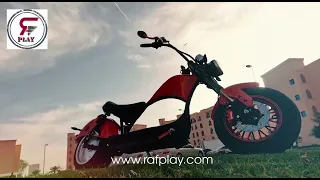 RAF Coco City Chopper scooter 60 v 2000 watts | Happy Client - Dubai