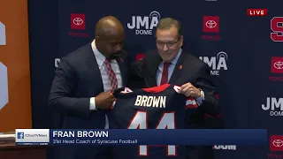 Special Report - Syracuse Football Head Coach Fran Brown Opening Press Conference