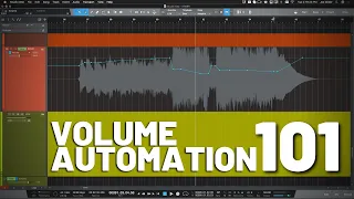 Volume Automation 101 in #StudioOne