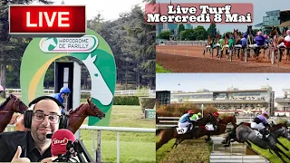 🔴🏇Live Turf du 08/05/2024 : Lyon Parilly, Chartres et Auteuil. Quinté+ à 15h15.🏇🔴