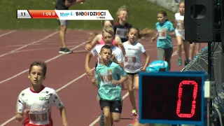 Kinder+Sport Biegi Dzieci 2019 (WAW) - 400m , seria 11