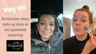 Vlog #166: over een dermaroller demo, een make-up demo en een spannende lancering