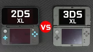 Nintendo 2DS XL vs 3DS XL